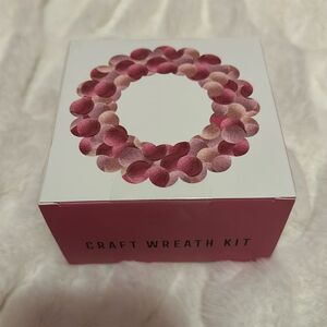 Pink Craft Wreath Kit